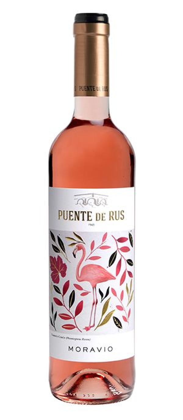 VINO PUENTE DE RUS MORAVIO ROSADO  0,75L